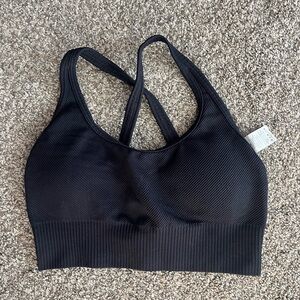 ZYIA black performance bra - size S